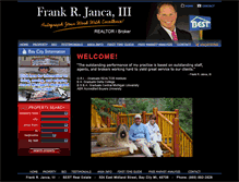 Tablet Screenshot of frankjanca.com